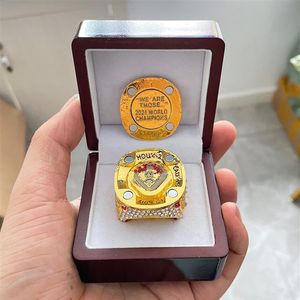 6 Player Name SOLER MAN ALBIES 2021 2022 world Baseball Atlanta Team Championship Ring with Wooden Display Box Souvenir Men Fa186f