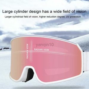 Skidglasögon vinterskidglasögon uv-skydd snowboardglasögon anti-dimma dubbla lager vindtäta skidglasögon utomhus sport snöglasögon hkd230725