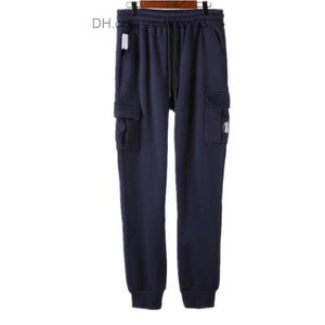 Mäns byxor Men's Winter Style Jogger Wei Pants Fashion Brand Sports Pant Samma för män plysch och tjockare byxor 3-färg Black Grey Dark Blue Z230726