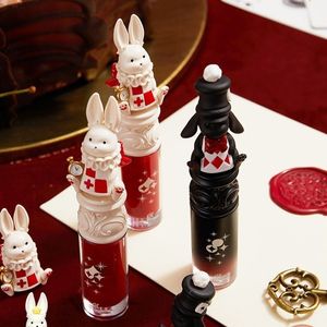 Lip Balm Cute Rumor Rabbit Lip Glaze Mirror Water Light Moisturizing Lip Gloss Mud Matte Velvet Lipstick 230724