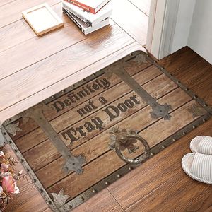 Carpet Dnd Bathroom Mat Definitely Not A Trap Door Doormat Living Room Carpet Entrance Door Rug Home Decoration 230724