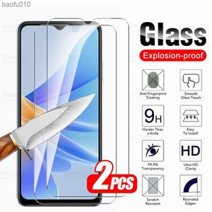 W przypadku OPPO A17 Glass 2pcs Ochronne szkło temperowane dla Oppo A17 Oppoa17 OPO A 17 17A 4G 6.56 