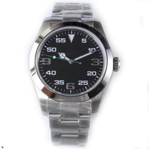 Automatisk Watch Mens Designer Watchs Movement Watches 41mm 904L Luminous Sapphire Waterproof Fashion Sport Designer Airking Wristw263U