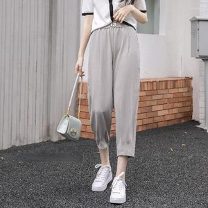 Women's Pants Streetwear Ankle-length Baggy Harem Women 2023 Summer Korean Fashion Ladies Casual Trousers Femme Wholesale