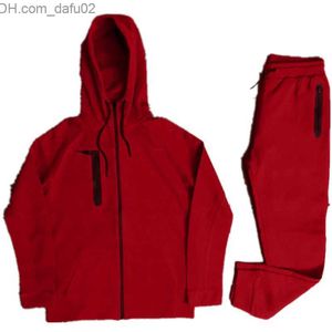 Men's Tracksuits Classic jogging Mens Tracksuits hoodie sportswear 2-piece sportswear elastic band loose hooded plush casual fit autumn and winter Z230726