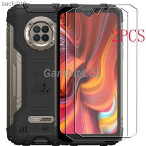 Doogee S96 için Pro Temperli Cam S96PRO GT S96GT 6.22inch Ekran Koruyucu Telefon Kapak Filmi L230619