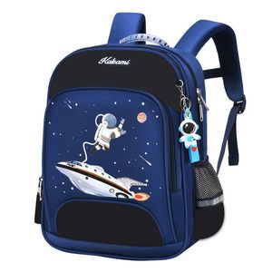 Torby szkolne 3D Dziecięce plecak anty strat astronauta szkolna Waterproof Cartoon Boy Backpack Youth High School School Bag 2307724