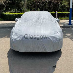 Автомобиль Sunshade Universal Full Car Cover Rain Frost Snow Dust Waterproate защита. Внешний защитный защитник покрывает анти УФ -наружное отражающее x0725