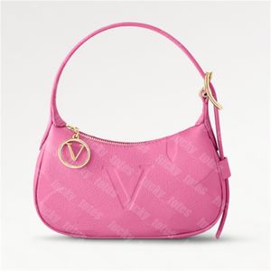 23 Designer Mini Moon Bags Women Fashion Handbags Clutch Purse Lady Underarm Shoulder Bag V Circle Hobo Baguette Empreinte Handbag