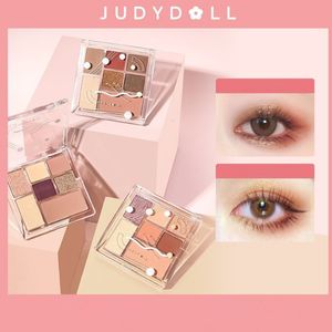 Cień oka na Judydoll Play Color All-In-One Palette cień cień do powiek Blusher Highlight Kolor bogaty w kontur Kolor Długotrwałe oko Makeup Piękno kosmetyka 230724