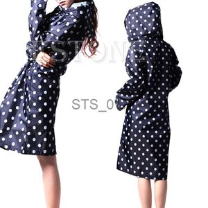Capas de chuva moda à prova d'água roupas femininas meninas capa de chuva ponto chuva roupas de equitação x0724