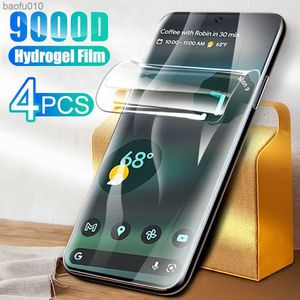 Para Google Pixel 7 Pro Pixel7 HD Clear Screen Protector Soft Hydrogel Film Para Google Pixel 7 7A Mobile Phone Protector Films L230619