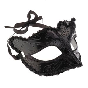 1pc Cadılar Bayramı Cosplay Seksi Göz Maskesi Siyah Beyaz Dantel Venedik Masquerade Tiara Seksi Kadın Erkekler Karnaval Partisi İçin Fantezi Elbise