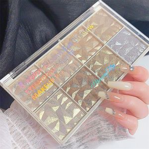 Ombretto 8 Evidenziatore di colori Tavolozza di ombretti Lunga durata Shimmer Glitter Ombretto Tavolozza di trucco Pigmenti per occhi alla moda Cosmetici 230724