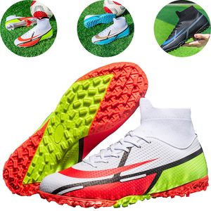 Güvenlik Ayakkabı Moda Mens Profesyonel Futbol Dış Cleats UNISEX ULTRALIGHT LONG APIKE FUTSAL EĞİTİM SEHAZLARI SİYAH FUTFİKA BOOTLAR 230724