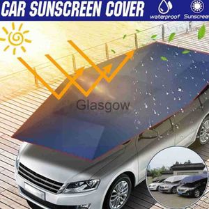 Car Sunshade Car Roof HeatInsulat Tent For Automobiles Summer AntiUV Heatinsulating Tarpaulin Car Shade Replaceable Protect Cover x0725