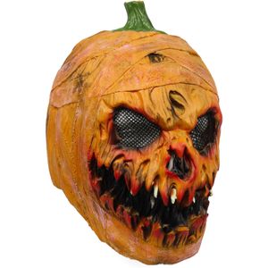 Máscaras de cabeça de rosto de abóbora de Halloween, capa de rosto de máscara assustadora de Halloween, fantasia de festa adereços de novidade, acessórios frete grátis