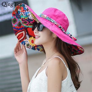 Wide Brim Hats Bucket Hats Summer Women's Straw Hat Beach Hat Bow Fold Silver Cork Sun Hat Flower Wide Brown Hat Girl Beach Headwear 230725