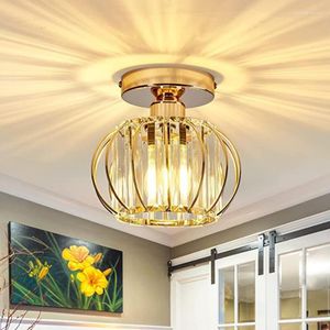 Ceiling Lights Modern Crystal For Living Room Corridor Balcony Lamp Home Decoration