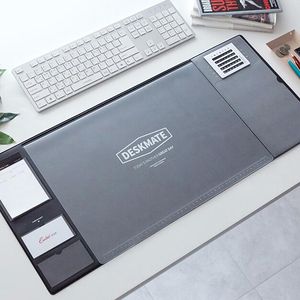 Neues, multifunktionales, großes Mauspad, rutschfestes Computer-Mauspad für den Schreibtisch, wasserdichter Schutz mit beweglichen Taschen für die Kalendertafel