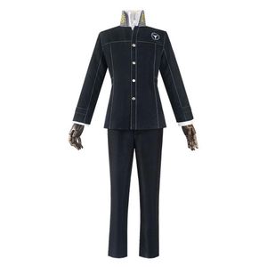 Shin Megami Tensei Persona 4 Yasogami Yu Narukami Cosplay Costume Adult Men Men Boy School Costume 2582