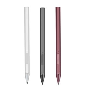 Microsoft Yüzey Şarj Edilebilir Manyetik Dokunmatik Dokunmatik Kalem 4096 için Stylus Pen Basınç Eğim Palmiye Reddetme Sağ tıklama Sil düğmeleri
