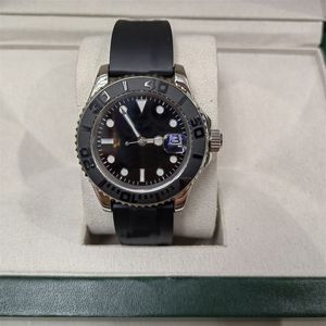 ヨットマスターハイエンドウォッチ40mm 124300モントレフェムオートマチックステンレス鋼ビンテージウォッチ