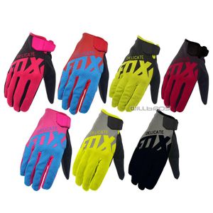 섬세한 여우 MX Dirt Bike Ranger Gloves Cylcing Motorcycle Motocross Mountain 내리막 길