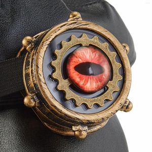 Boinas Steampunk Cartola Estilo Retro Capacete Masculino Feminino Couro PU Cabbie Boné Para Punk Cosplay Show de Palco Mardi Gras Holiday Parade