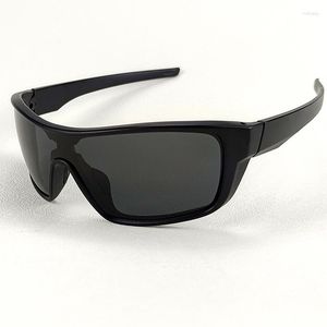 Солнцезащитные очки ретро классический квадрат UV400 Поляризованные смоляные линзы солнечные очки для мужчин женщин 9411