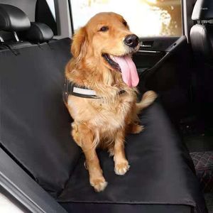 Dog Carrier Car Seat Mat Pet, несущий задний крышку водонепроницаемой анти-нагрузки против скретч