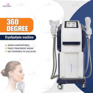 Cryolipolysis Fat Freeze Machine Criolipolisis Freezing Fat Equipment Viktminskning Slimming Maskin för skönhetssalong Användning