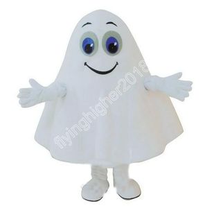 New Adult Super Cute White monster Mascot Costume Cartoon theme fancy dress Carnival performance apparel Party Outdoor Outfit