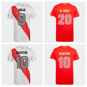 22 23 River Plate maglie da calcio 2023 QUINTERO casa lontano M.SUAREZ J.ALVAREZ DE LA CRUZ BORRE maglie da calcio ENZO DIAZ FERREIRA QUINTERO PRATTO Maglia sportiva