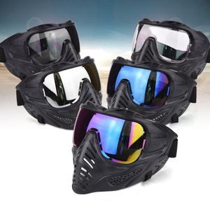 Inne towary sportowe pełna maska ​​maska ​​respirator okulla CS Paintball Protector Gas Gp5 Mask Airsoft Full Face Suit 2307725