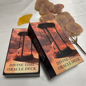 Giochi all'aperto Attività Divine Time Deck Versione inglese Tarocchi spessi Carte 12x7cm di alta qualità Rune uniche Divinazione in scatola 230725