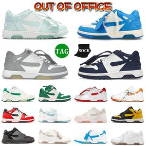 Out of Office Sneakers Designer Shoes Men Women Casual Shoe Decorated Arrow Sand Mint Ing Sneakers Comfortable Leather Breathable Casual Comfortable ightweight