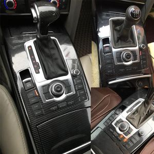 Für Audi A6 C6 2005-2011 Selbstklebende Autoaufkleber 3D 5D Kohlefaser Vinyl Autoaufkleber und Abziehbilder Auto Styling Zubehör235m