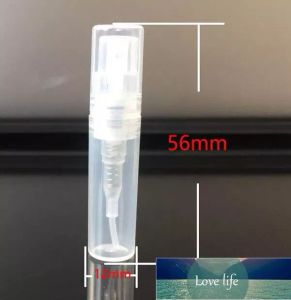 High-end plast/glas parfymflaska, tom refilerbar sprayflaska, liten parfymatomizer, parfymprovflaskor fabriksuttag