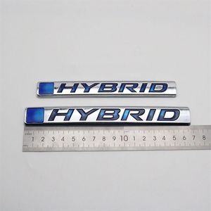 Hybrid Emblem Sticker Car Body Decoration Namnplatta Auto Logo Badge Decal för Honda Accord Hyundai Toyota Lexus293G