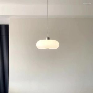 Pendant Lamps Suspension Vintage Els Circle Modern Glass Light Deco Maison Moroccan Decor Luxury Designer Dining Room