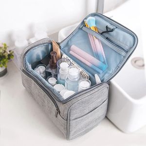 2022 Waterproof Hook Up for Women Cosmetic Bag Travel Organizer Men Makeup Bag Make Up Case Bathroom Toiletry Pouch Wash Neceser