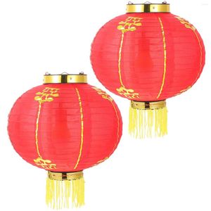 Lampy wiszące chińskie żyrandol dekoracja domowa lanterna scena chińska jedwabny tkanina centrum handlowe