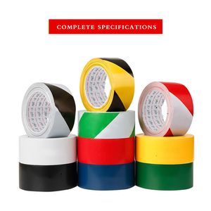 PVC Tape Tape Tape Tape Ostrzeżenie Linia Zebra Line Tape Black and Yellow Zebra Producent Proste włosy