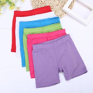 Shorts Candy Color Girls Safety Shorts Pants Underwear Leggings Girls Boxer Briefs Short Beach Pants For Children 3-13 Years Old 230725