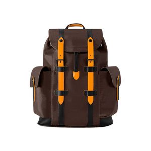 Män medelstora ryggsäcksdesigner ryggsäckväska män dragkropp crossbody bagage väska lyxhandväskor back pack m46699 ryggsäck stor kapacitet utomhus rese vandring väska