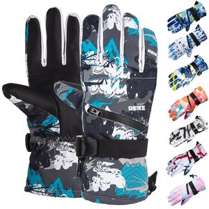 Ski Gloves Men Women Ski Gloves Ultralight Waterproof Winter Warm Gloves Snowboard Gloves Motorcycle Riding Snow waterproof gloves 230725