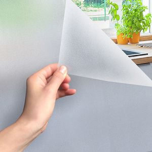 Adesivos para janela 12M Fosco Película para janela Privacidade Proteção UV Vinil manchado para Vidro Estático Aderente Fosco Adesivo decorativo para janela para casa 230725