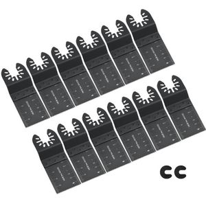 14PCS Strumenti Multifunzione Bi-metallo di precisione Lama per sega oscillante Multitool per restauratore Taglio di potenza Strumenti Multimaster 265J