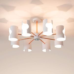 Pendant Lamps Nordic Creative Chandelier Small Apartment Modern Minimalist Style Household Living Room Bedroom